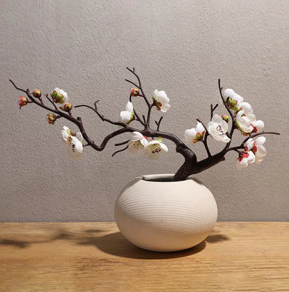 Artificial Plum Blossom Branch for Home Decoration