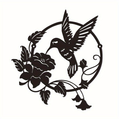 Metal Hummingbird Wall Art