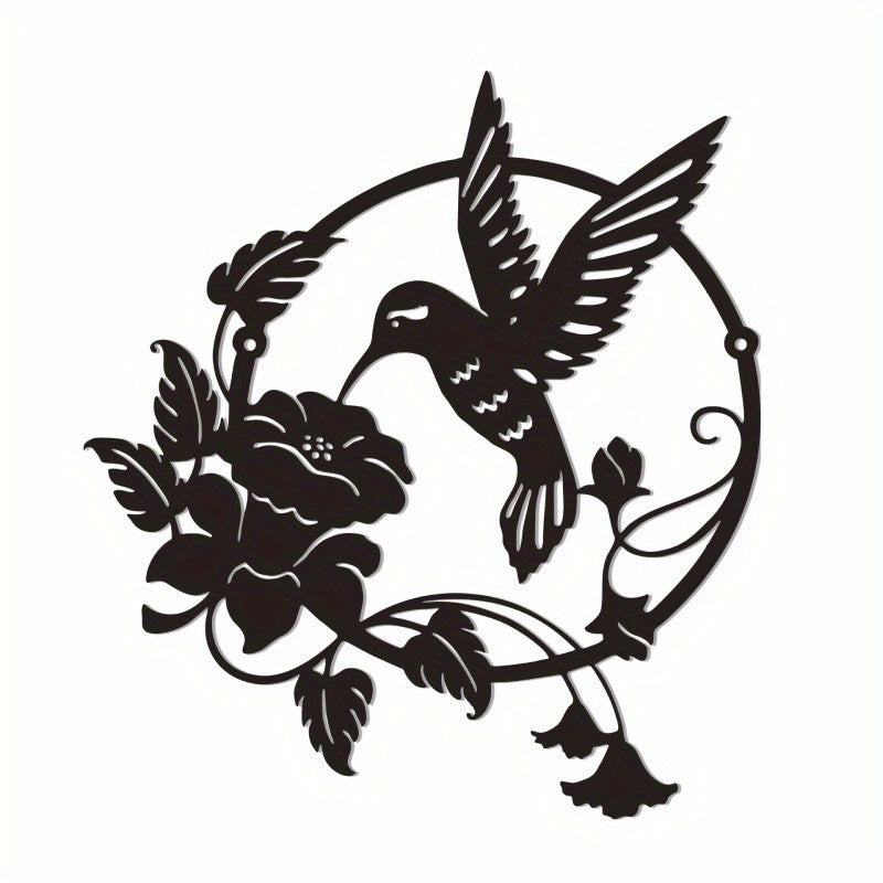 Metal Hummingbird Wall Art