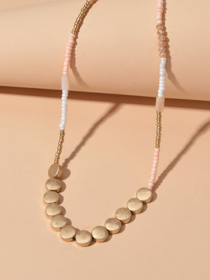 Bohemian Jewellery Ethnic Handmade Multi-colored Beads Charm Long Chain Necklace