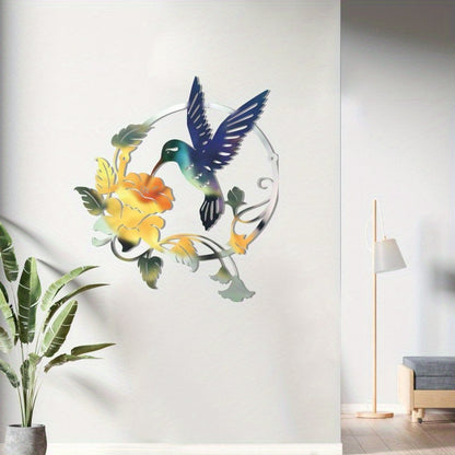 Metal Hummingbird Wall Art