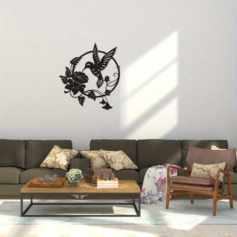 Metal Hummingbird Wall Art
