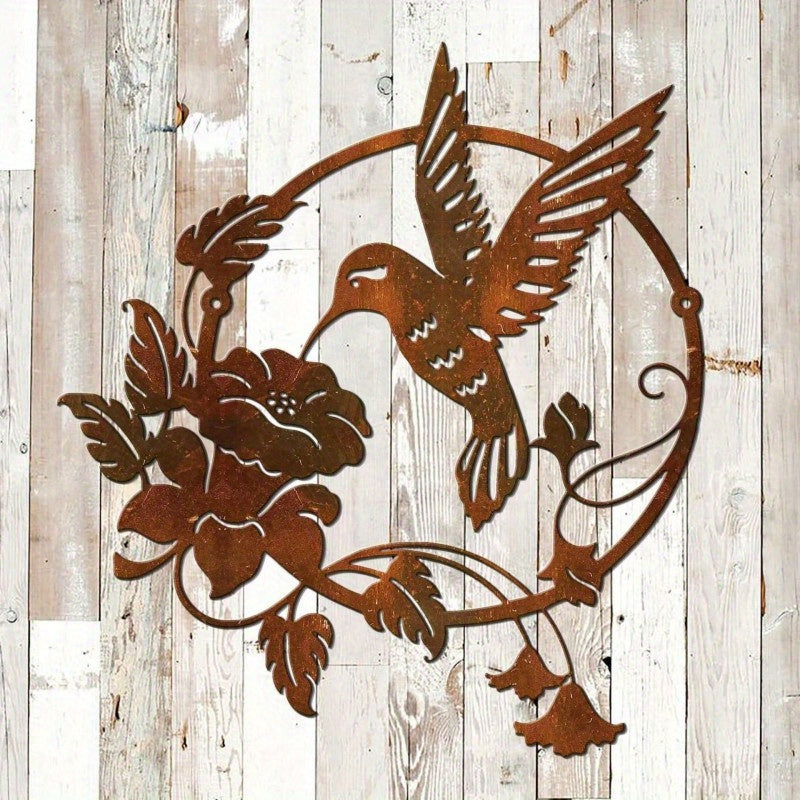 Metal Hummingbird Wall Art