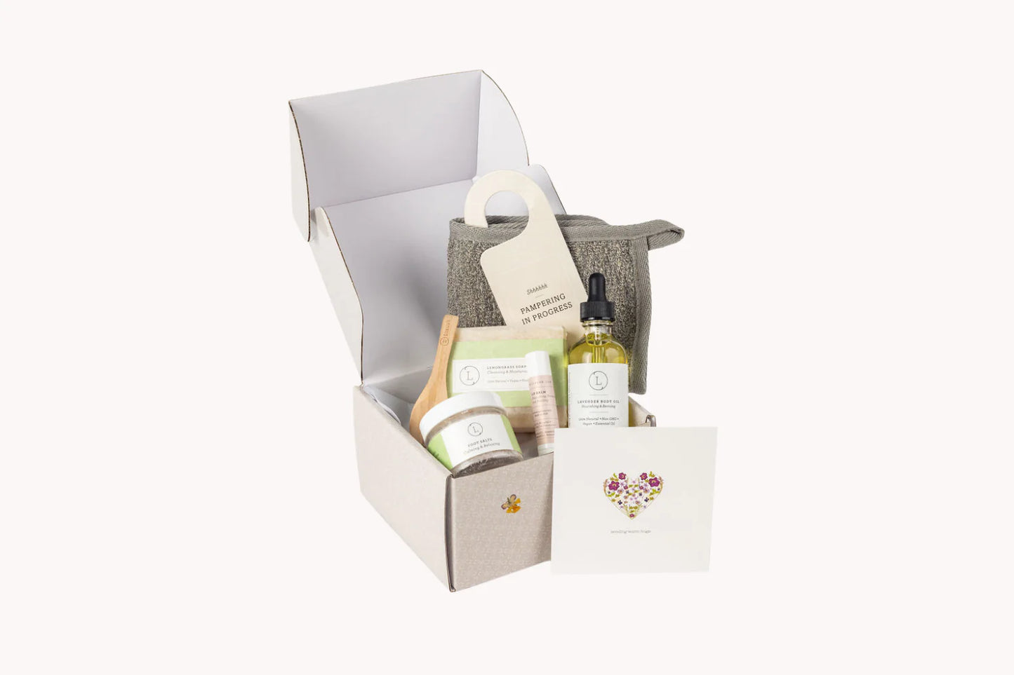 Lizush Natural Pampering Bath Gift Box