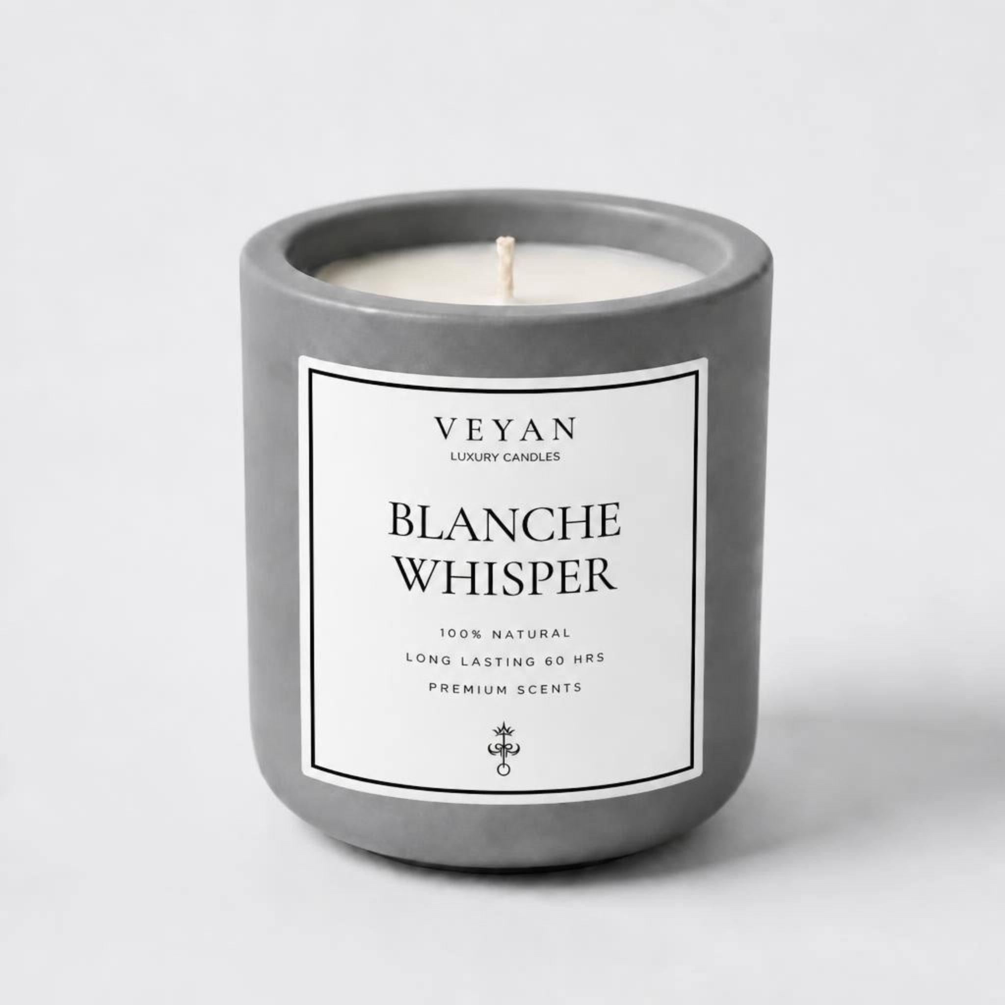 Blanche Whisper Candle Jar