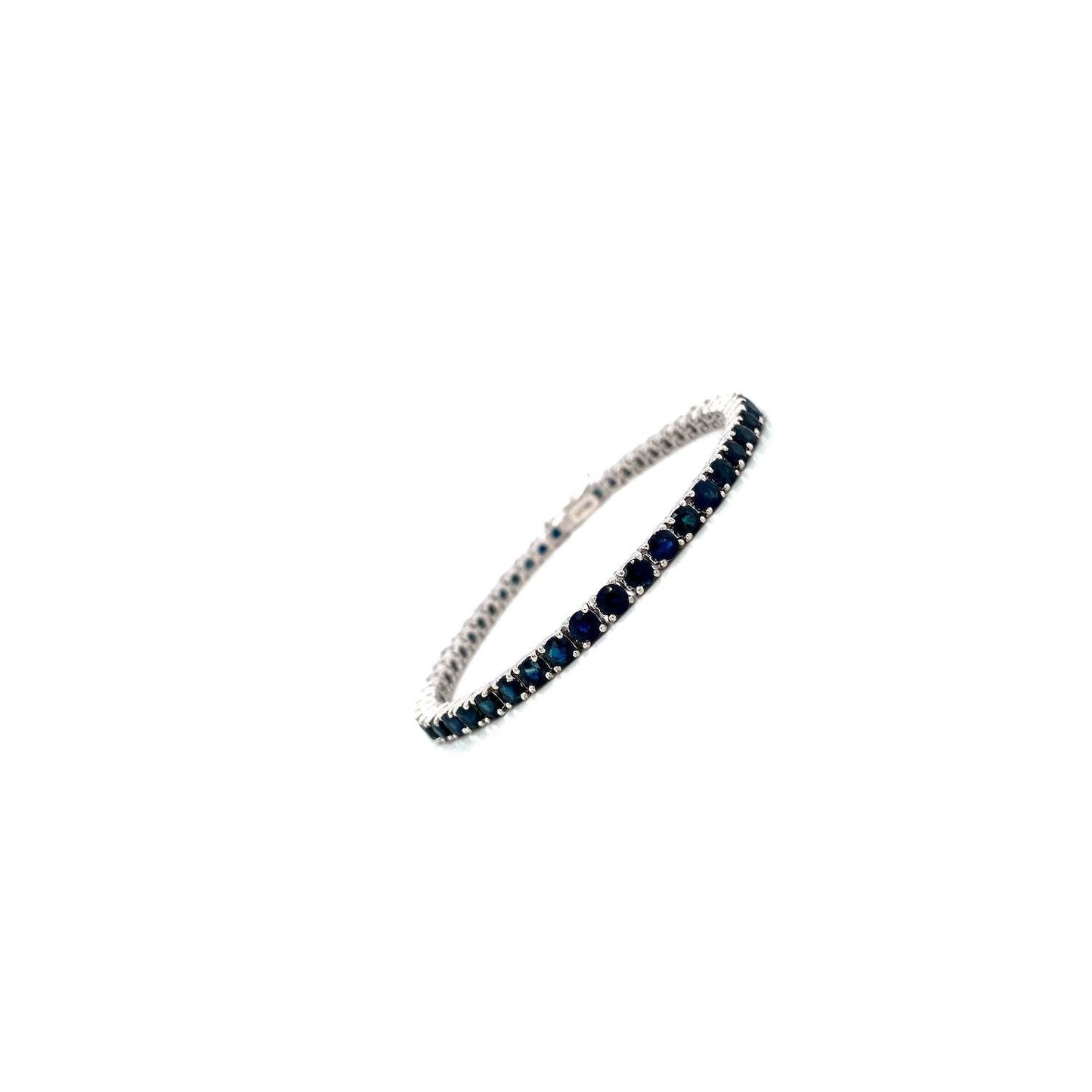 Sapphire Bracelet in .925 Sterling Silver