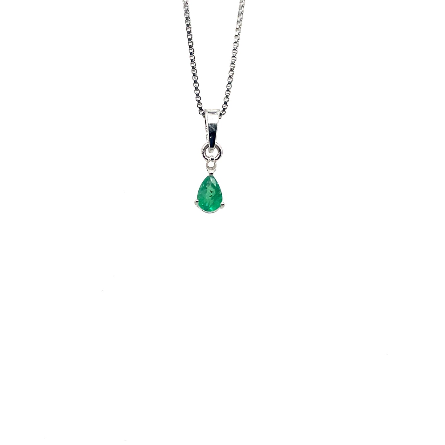 Sapphire Pendant  in .925 Sterling Silver