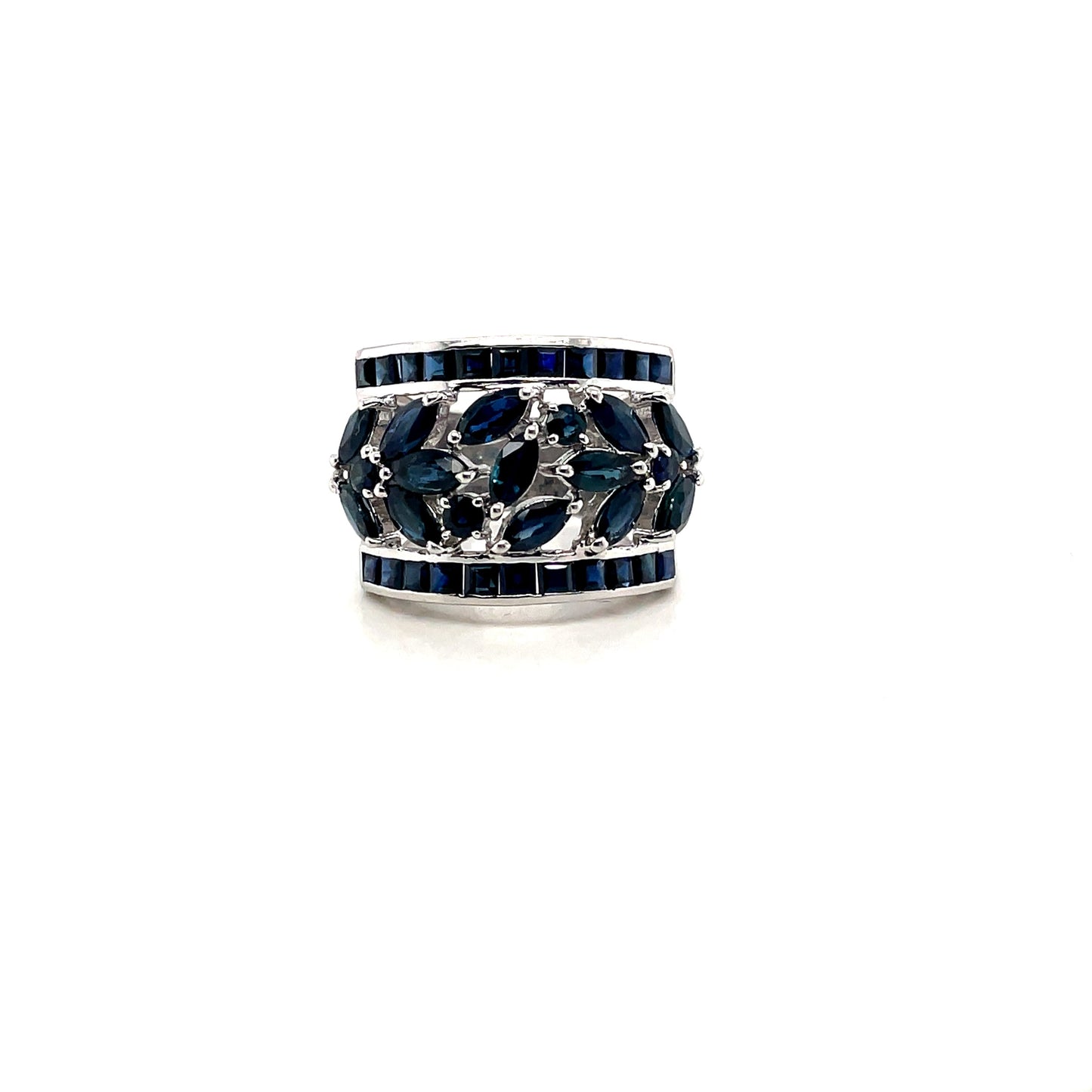 Emerald Ring in .925 Sterling Silver