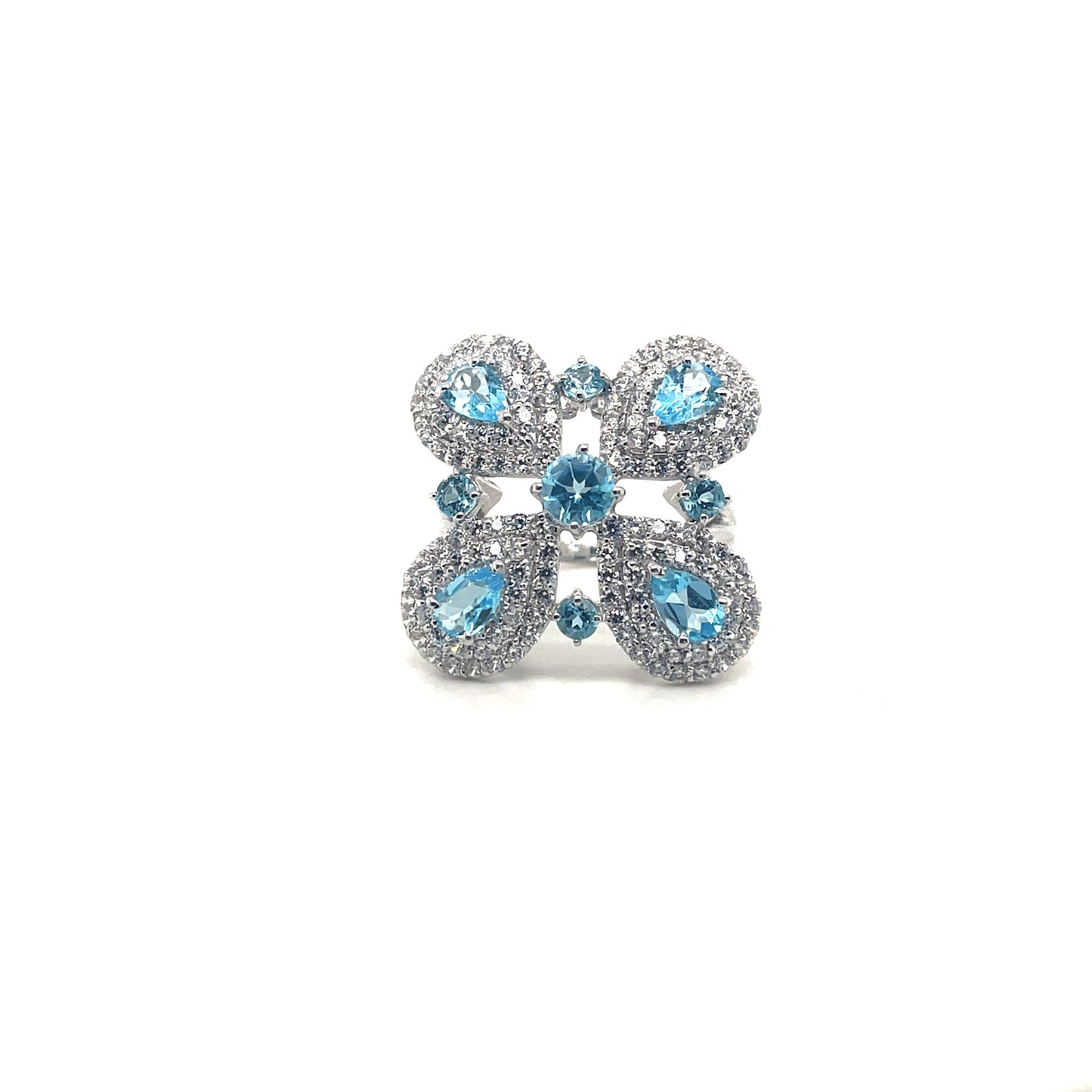 Smoky Topaz Ring in .925 Sterling Silver