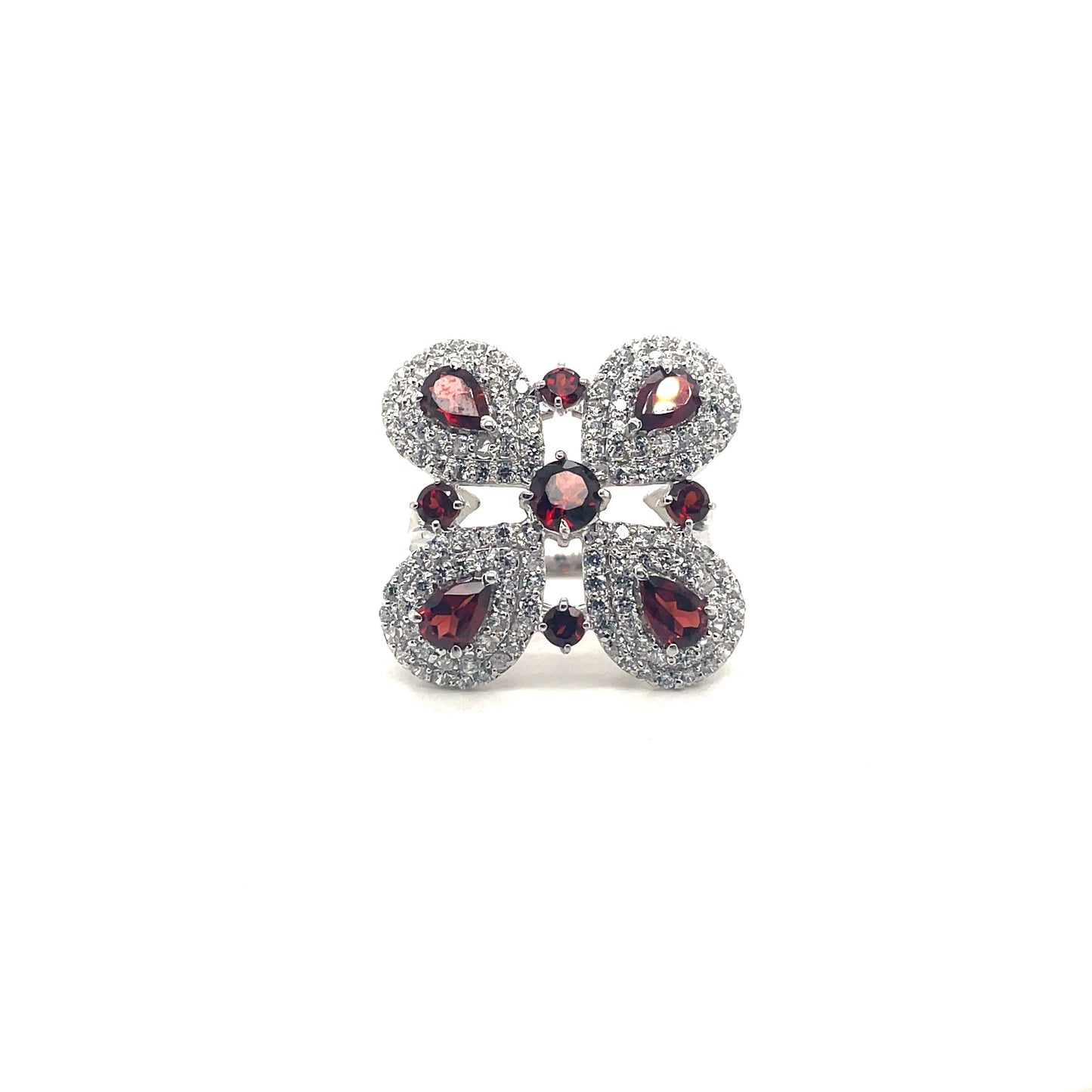 Smoky Topaz Ring in .925 Sterling Silver
