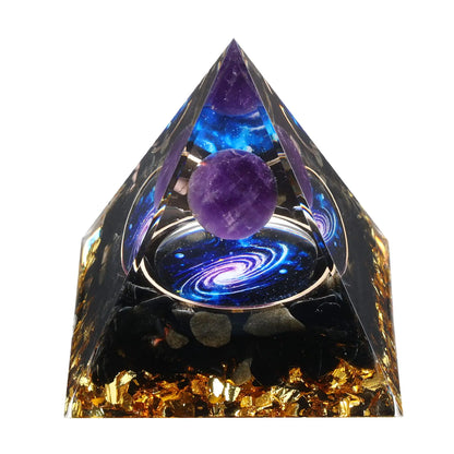 Handmade Amethyst Galaxy Crystal Sphere