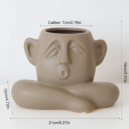 Nordic Ceramic Art Vase