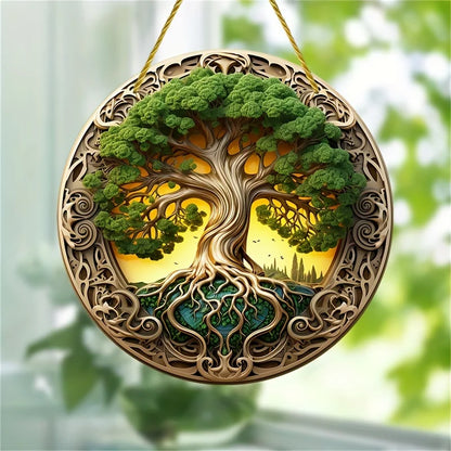 Tree of Life Symbol Suncatcher