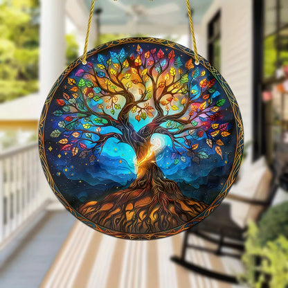 Tree of Life Symbol Suncatcher