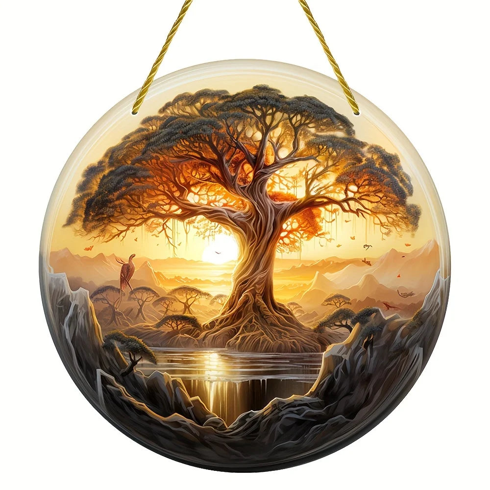 Tree of Life Symbol Suncatcher