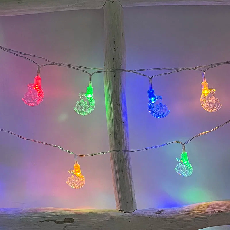 Moon Star LED String Light (Battery Powered)