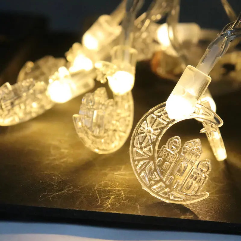 Moon Star LED String Light (Battery Powered)