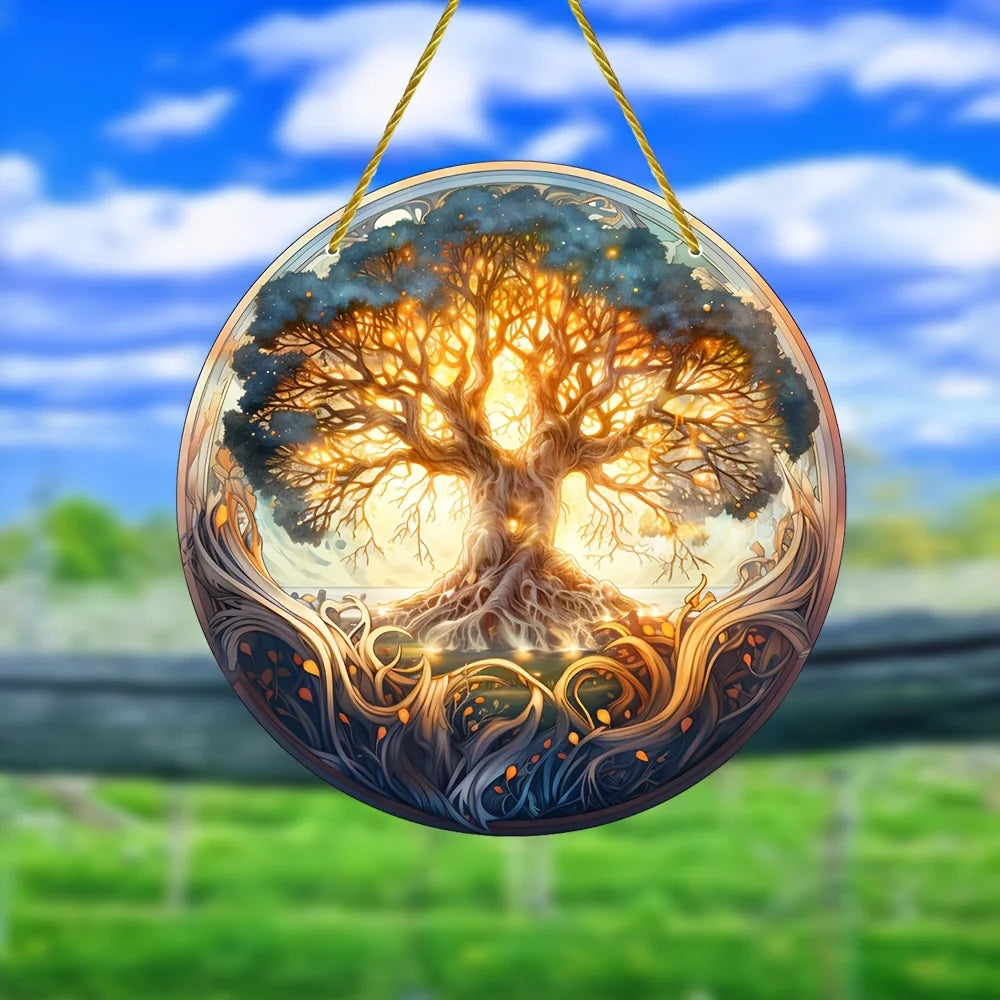 Tree of Life Symbol Suncatcher