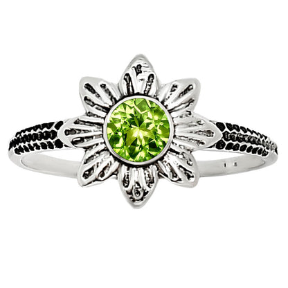 Peridot Ring size-6 R-1710 SDR252742-0