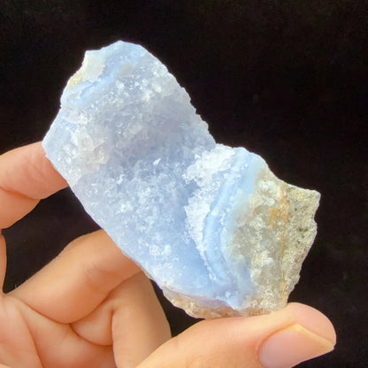 High Quality Natural Crystal Blue Lace Agate Raw Stone