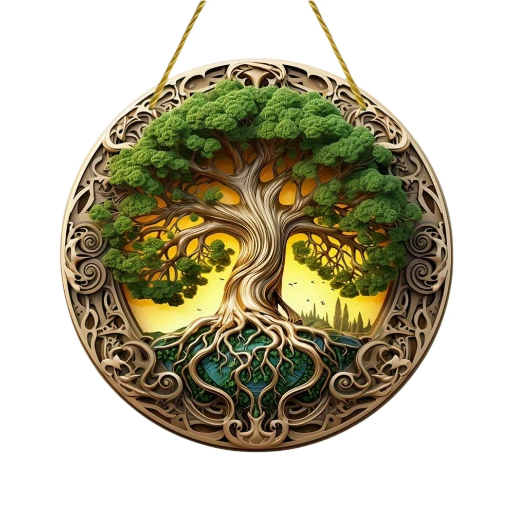 Tree of Life Symbol Suncatcher
