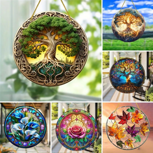 Tree of Life Symbol Suncatcher
