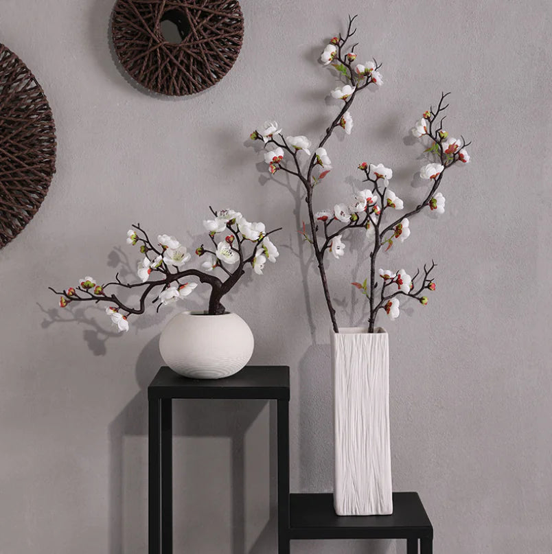 Artificial Plum Blossom Branch for Home Decoration