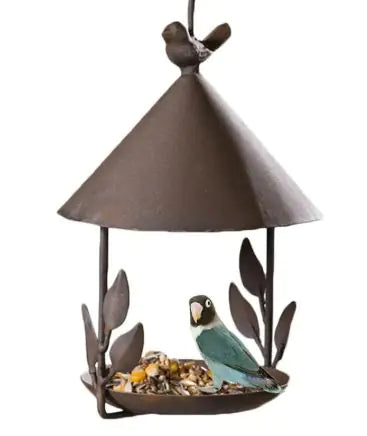 Iron Bird Feeder for outdoor garden