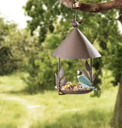 Iron Bird Feeder for outdoor garden