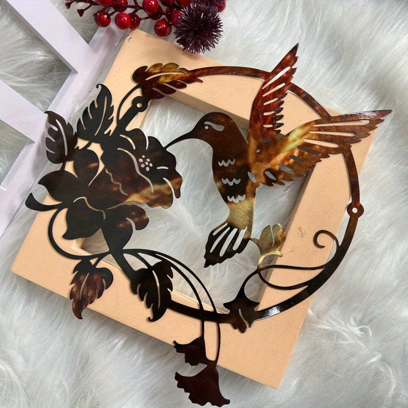 Metal Hummingbird Wall Art
