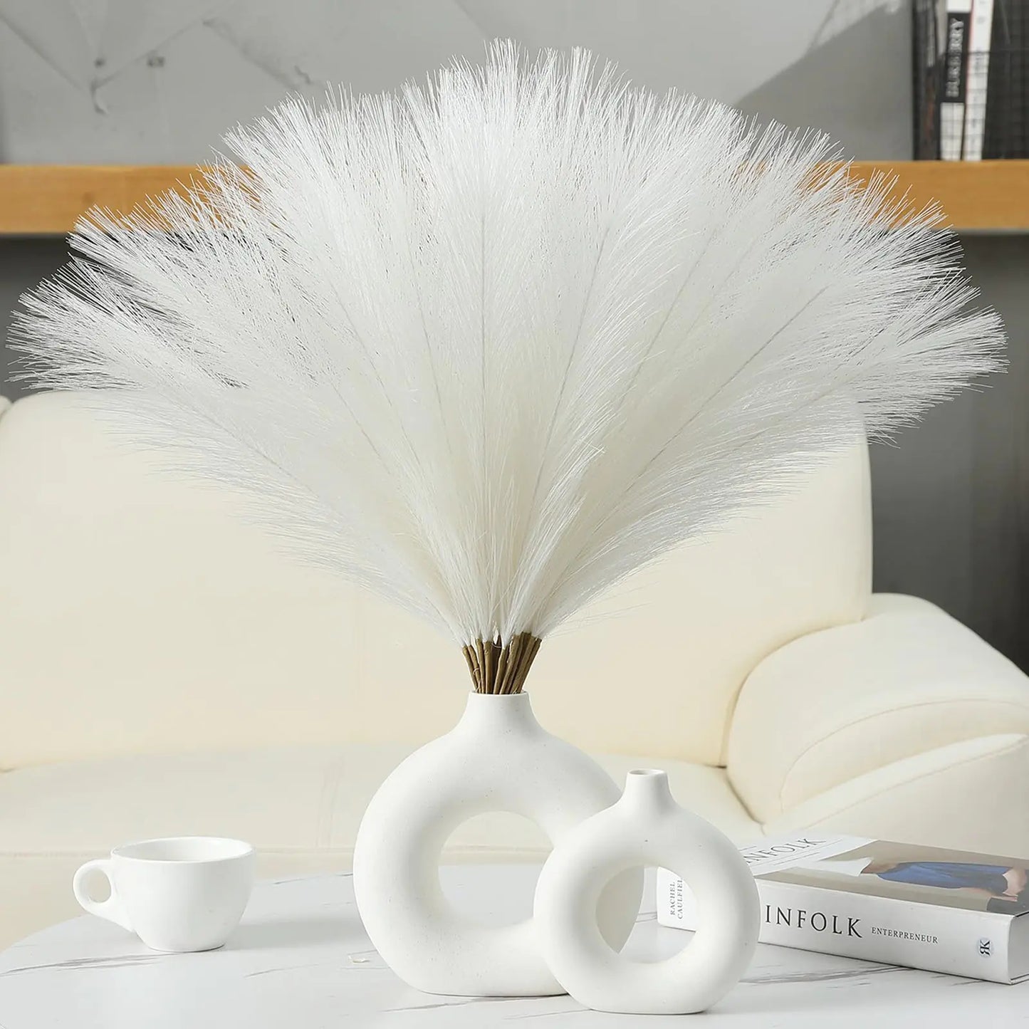 Boho Faux Pampas Grass