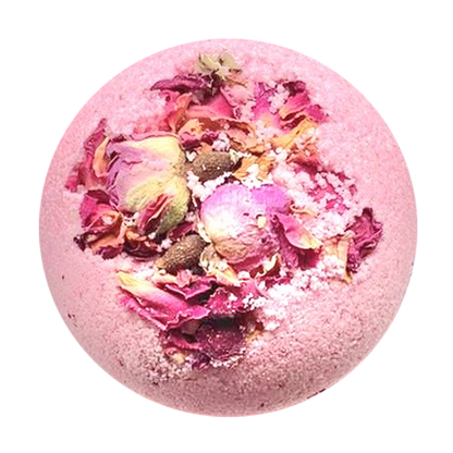 Therapeutic Bath Bomb - Palmarosa & Rose Essential Oils