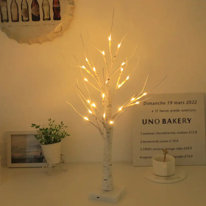 Birch Tree Lamp