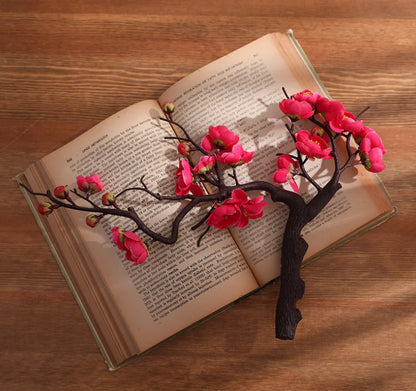 Artificial Plum Blossom Branch for Home Decoration