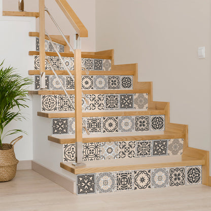 Brown backsplash Tile Stickers different patterns for kitchen makeover Model - SB20-4